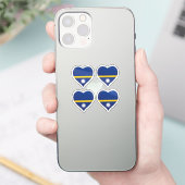 ナウルラブフラッグプライド シール (スマートフォン)
