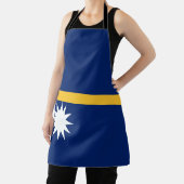 ナウル国旗 エプロン (インサイチュ)