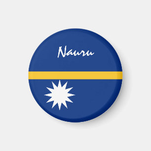 ナウル国旗&オセアニア – 旅行・スポーツファン マグネット