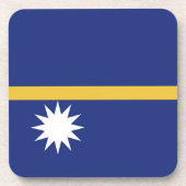 ナウル国旗 コースター (正面)