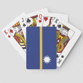 ナウル国旗 トランプ (裏面)