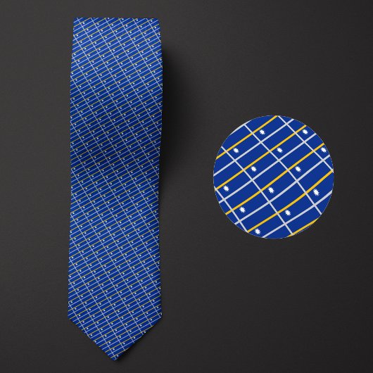 ナウル国旗 ネクタイ