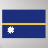 ナウル国旗 ポスター (正面)