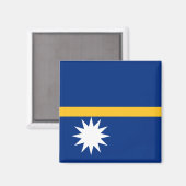 ナウル国旗 マグネット (正面/裏面)