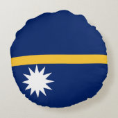 ナウル国旗 ラウンドクッション (裏面)