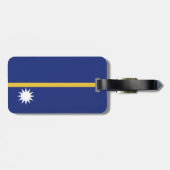 ナウル国旗 ラゲッジタグ (裏面横)