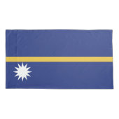 ナウル国旗 枕カバー (裏面)