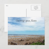 ナウル沿岸フラット ポストカード (正面/裏面)