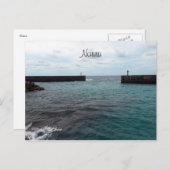 ナウル港 ポストカード (正面/裏面)