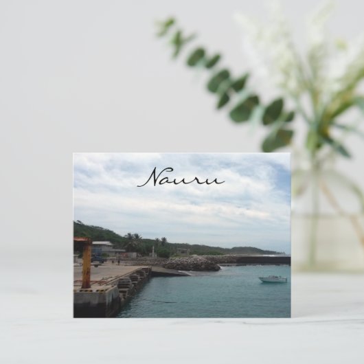 ナウル港 ポストカード (スタンド正面)