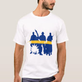 ナウル軍隊ユニット Tシャツ (正面)