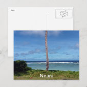 ナウル ポストカード (正面/裏面)