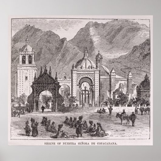 ナエストラの聖地セノラ・デ・コパカバーナ ポスター (正面)