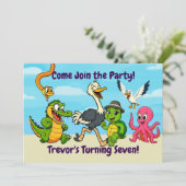 ナエネイアンドルアドベンチャーパーティの招待状 招待状 (スタンド正面)