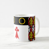 ナエベジェムポペースバッジのバーロニー コーヒーマグカップ (正面右)