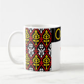 ナエベジェムポペースバッジのバーロニー コーヒーマグカップ (左)