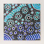 ナオミプライスオーストラリア先住民アーティストパズル ジグソーパズル (横)