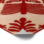 ナカラウメナカヒリ、キルト ポスター (角)