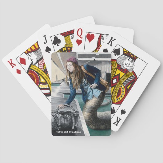 ナガウォーリングワールドトラベルファンタジートランプ トランプ (裏面)