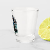 ナガエクスプローラーワールドトラベルファンタジーアートショットグラス ショットグラス (右)