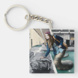 ナガディスカリングワールドトラベルキーチェーンファンタジー キーホルダー