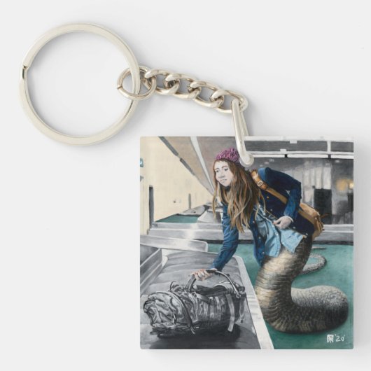 ナガディスカリングワールドトラベルキーチェーンファンタジー キーホルダー (正面)