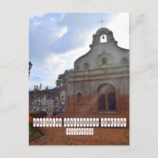 ナガラン地下墓地はがき ポストカード (正面)