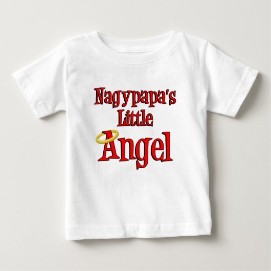 ナギパズリトルエンジェル ベビーTシャツ (正面)
