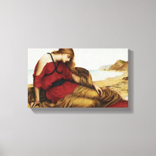 ナクソスのアリアドクラシカルン（ギリシャ神話） キャンバスプリント (正面)