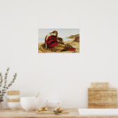 ナクソスのアリアドクラシカルン（ギリシャ神話） ポスター (キッチン)