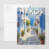 ナクソス ギリシャの島々 旅行 ポストカード (正面/裏面)