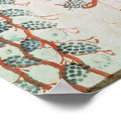 ナクトの墓から葡萄を摘む ポスター (角)