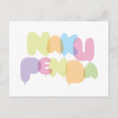 ナクペンダ – スワヒリであなたが大好き ポストカード (正面)