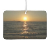 ナクラビーチサンセット…パタヤ、チョンブリ、タイ カーエアーフレッシュナー (裏面)