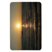 ナクラビーチサンセット…パタヤ、チョンブリ、タイ マグネット (縦)