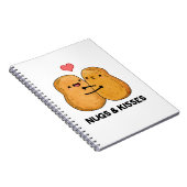 ナグとキスおもしろいチキンナゲット ノートブック (右側)