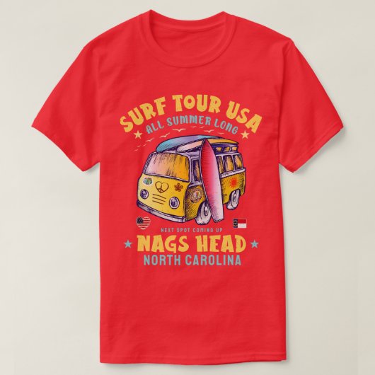 ナグス岬北オリナ Tシャツ (デザイン正面)