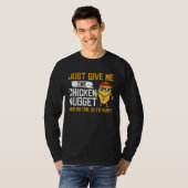 ナグ・ライフ 鶏肉テンダーナゲット Tシャツ (正面フル)