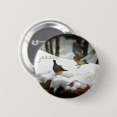 ナゲキバトの写真 缶バッジ (正面&裏面)