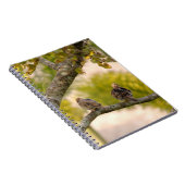 ナゲキバトの鳥のノート ノートブック (右側)