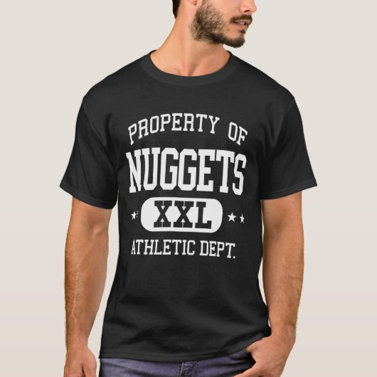 ナゲッツレトロ運動課 Tシャツ (正面)