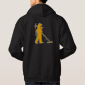 ナゲットの狩りのフード付きスウェットシャツのスエットシャツ パーカ (裏面)