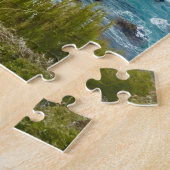 ナゲットポイントライトハウスアフルリフラットニュージーランド ジグソーパズル (側面)