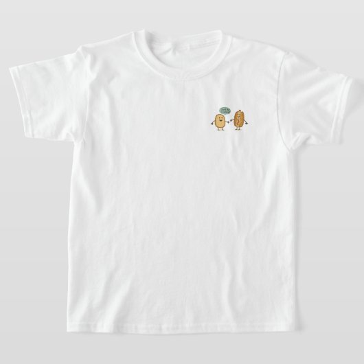 ナゲット&ウィニー Tシャツ (レイダウン)
