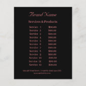 ナゲルクンストレゲシュフトペルソナリサーターフライヤー チラシ (裏面)