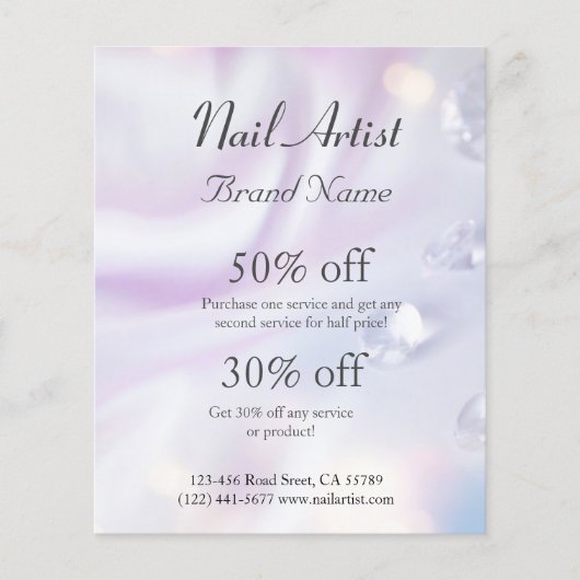 ナゲルクンストレゲシュフトペルソナリサーターフライヤー チラシ (正面)