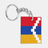 ナゴルノ・カラバフの旗 キーホルダー (正面左)