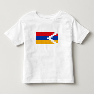 ナゴルノ・カラバフの旗 トドラーTシャツ
