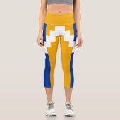 ナゴルノ・カラバフ国旗 カプリレギンス (正面)