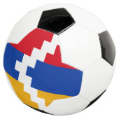 ナゴルノ・カラバフ国旗 サッカーボール (3/4)